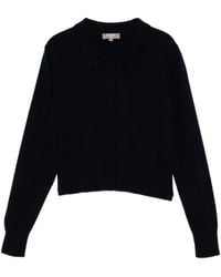 N.Peal Cashmere - Thea Collared Cardigan - Lyst