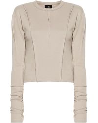 Thom Krom - Seam-Detailing T-Shirt - Lyst