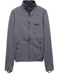 Prada - Veste Zippée À Patch Logo - Lyst
