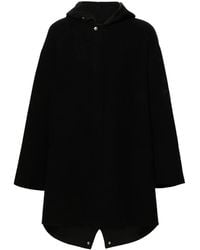 Jil Sander - Gewatteerde Jas Met Logo Jacquard - Lyst