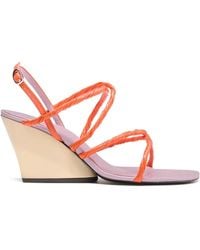 Proenza Schouler - Twist Slant Sandals - Lyst