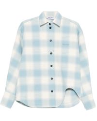 The Attico - Light Cotton Wool Polyamide Shirt - Lyst