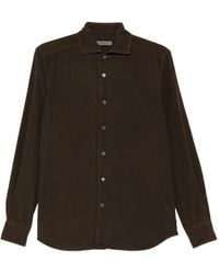 Corneliani - Camisa De Pana Con Botones - Lyst