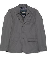 Herno - Giacca Con Tre Bottoni - Lyst