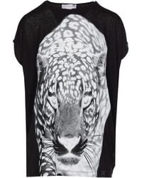 Stella McCartney - Leopard-Print T-Shirt - Lyst