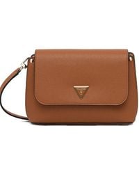 Guess - Logo-Plaque Crossbody Bag - Lyst