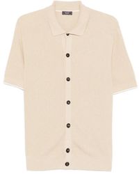 Peserico - Gestricktes Poloshirt - Lyst