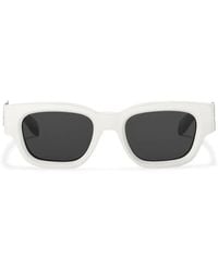 Palm Angels - Posey Rectangular-Frame Sunglasses - Lyst
