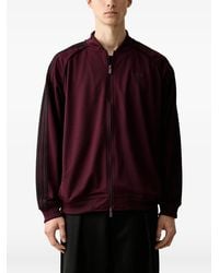 adidas - Side-Stripe Zip-Up Sweater - Lyst