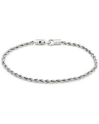 Tom Wood - Rope Bracelet - Lyst