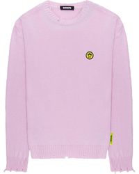 Barrow - Logo-embroidered Cotton Jumper - Lyst