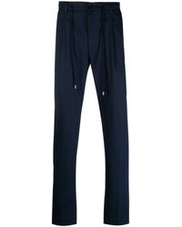 Moorer - Anton-We Drawstring Tapered Trousers - Lyst