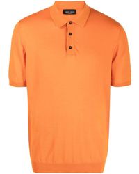 Roberto Collina - Short-sleeve Cotton Polo Shirt - Lyst
