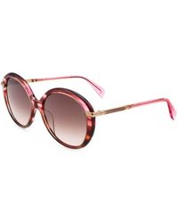 Rag & Bone - Round-Frame Sunglasses - Lyst