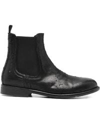 SOMMET - Textured Chelsea Boots - Lyst