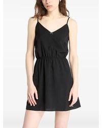 Tommy Hilfiger - Bow-Detail Elasticated-Waist Dress - Lyst