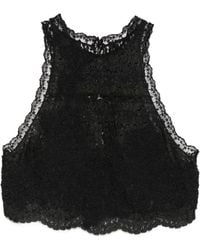 Ermanno Scervino - Embroidery Tank Top - Lyst