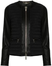 Moorer - Delma Quilted Leather Jacket - Lyst