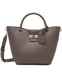 Guess - Jane Logo-Detail Tote Bag - Lyst