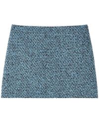 Gucci - Tweed Mini Skirt - Lyst