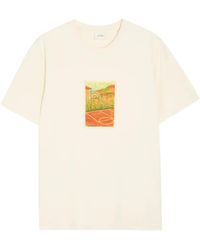 Les Deux - T-Shirt À Imprimé Graphique - Lyst