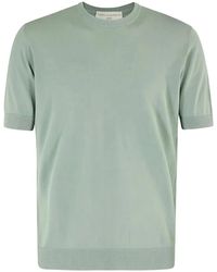 FILIPPO DE LAURENTIIS - Fine-Knit T-Shirt - Lyst