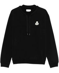 Isabel Marant - Merone Drawstring Logo Sweatshirt - Lyst