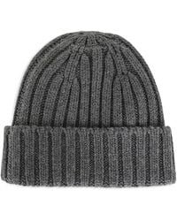 Aspesi - Beanie Mit Zopfmuster - Lyst