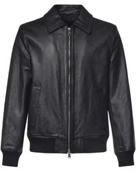 Dondup - Zip-Up Leather Jacket - Lyst