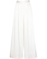 Fabiana Filippi - Pleated Wide-Leg Trousers - Lyst