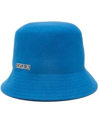 Borsalino - Logo-Plaque Bucket Hat - Lyst