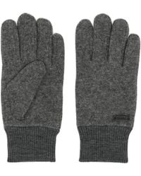 BOSS - Kalsper Handschoenen Met Logoplakkaat - Lyst