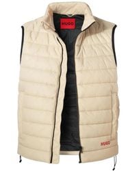 BOSS - Logo-Print Gilet - Lyst