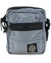 Stone Island - Logo-Patch Cross Body Bag - Lyst