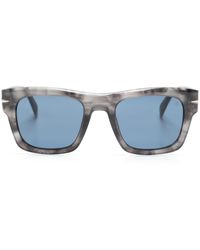 David Beckham - Marbled Square-frame Sunglasses - Lyst
