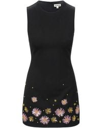 STAUD - Abito Corto Smanicato Dahlia - Lyst