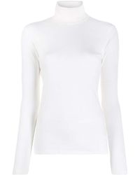Majestic Filatures - Knitted Turtle Neck Top - Lyst