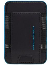 Piquadro - Logo-Print Magsafe Cardholder - Lyst