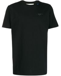 Off-White c/o Virgil Abloh Logo Print T-shirt - Black
