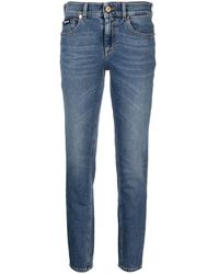 Just Cavalli - Low-rise Stretch-cotton Skinny Jeans - Lyst