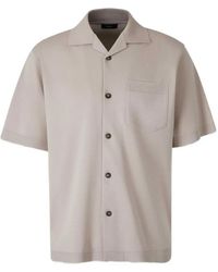 Herno - Camisa Con Cuello De Camisa - Lyst