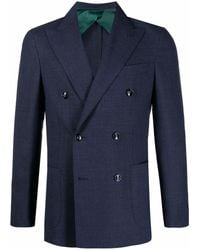 Barba Napoli - Blazer Met Dubbele Rij Knopen - Lyst
