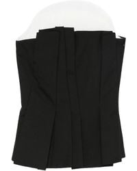 Rohe - Pleated Bustier Top - Lyst