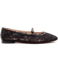 Roberto Festa - Floral Strap Ballet Flats - Lyst