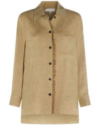 Antonelli - Fringed Button Shirt - Lyst