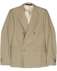 Paul Smith - Double-breasted Linen Blazer - Lyst