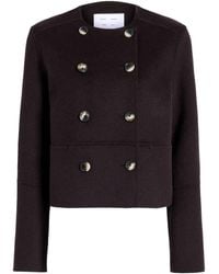 Proenza Schouler - Courtney Double-Breasted Wool Jacket - Lyst