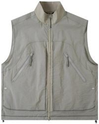 Spoonyard - Zip-Up Funnel-Neck Vest - Lyst