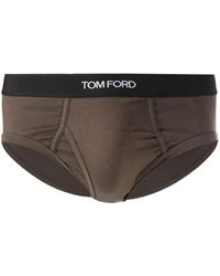Tom Ford - Slip à bande logo - Lyst