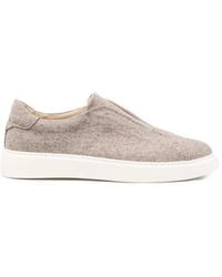 Eleventy - Klassische Slip-On-Sneakers - Lyst